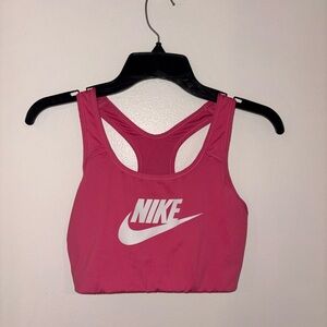 Nike Fuchsia Racerback Sports Bra